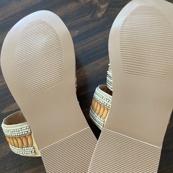 Maurice’s beaded sandals, size 9. Never worn! - Picture 4 of 5